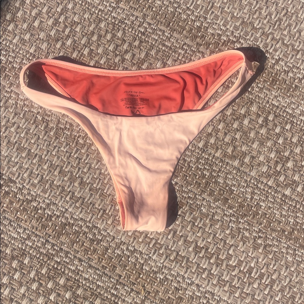 Jolyn Clothing Light Coral Bikini Bottom